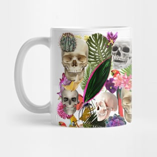 El Día de Muertos de trópico Mug